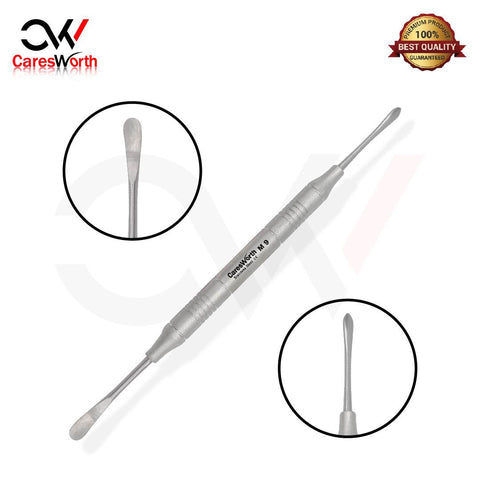 3-Piece Molt Periosteal Elevator Set (M9) – Dental Surgical Instruments, Stainless Steel