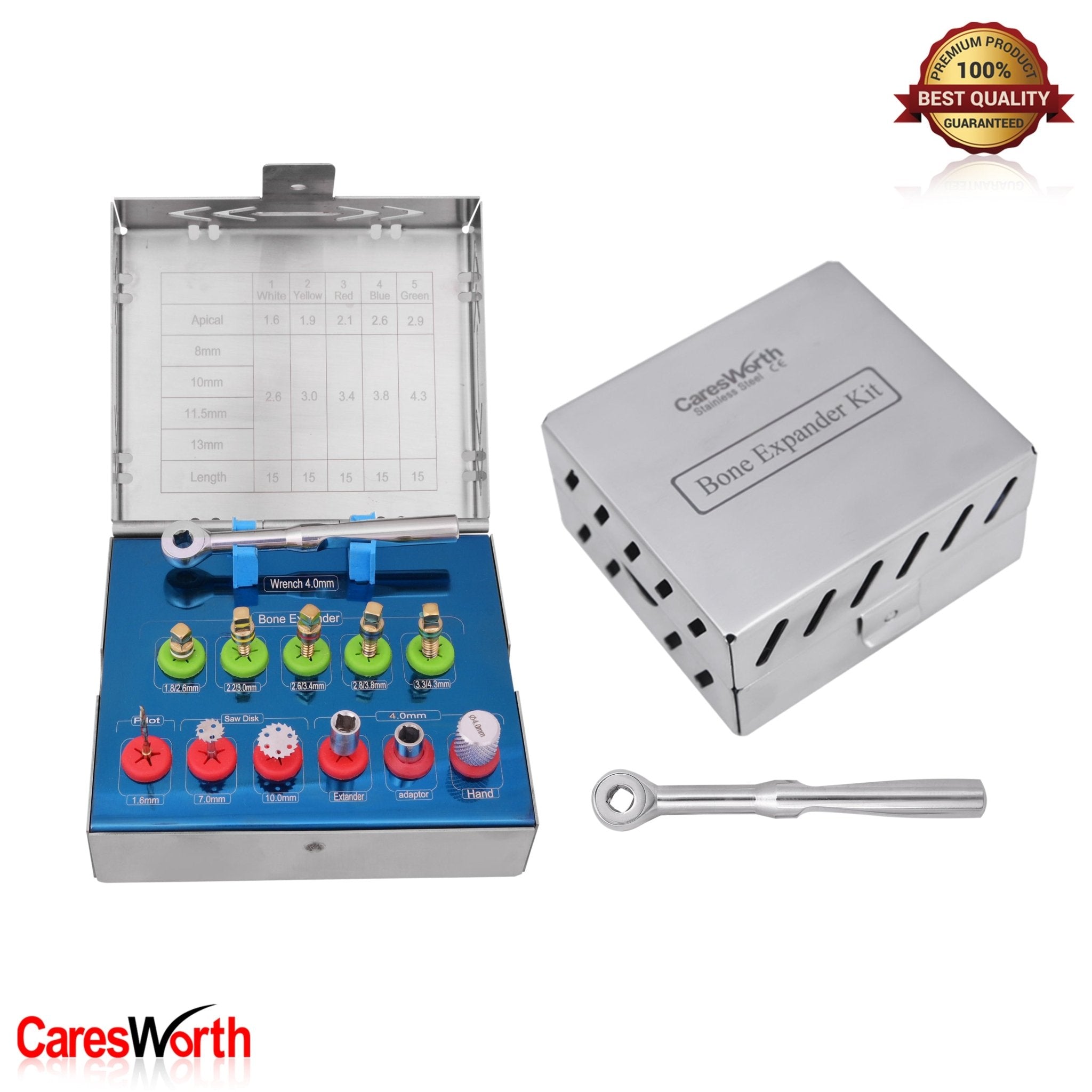 Dental Implant Surgical New Kit with 12 Pcs