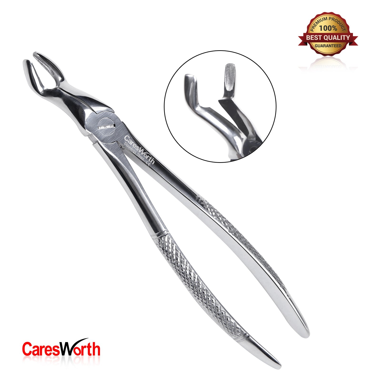 Dental Tooth Extracting Forceps Fig. # 67 Used for Upper Wisdom, English pattern Professional Quality Made of High grade Surgical Stainless Steel