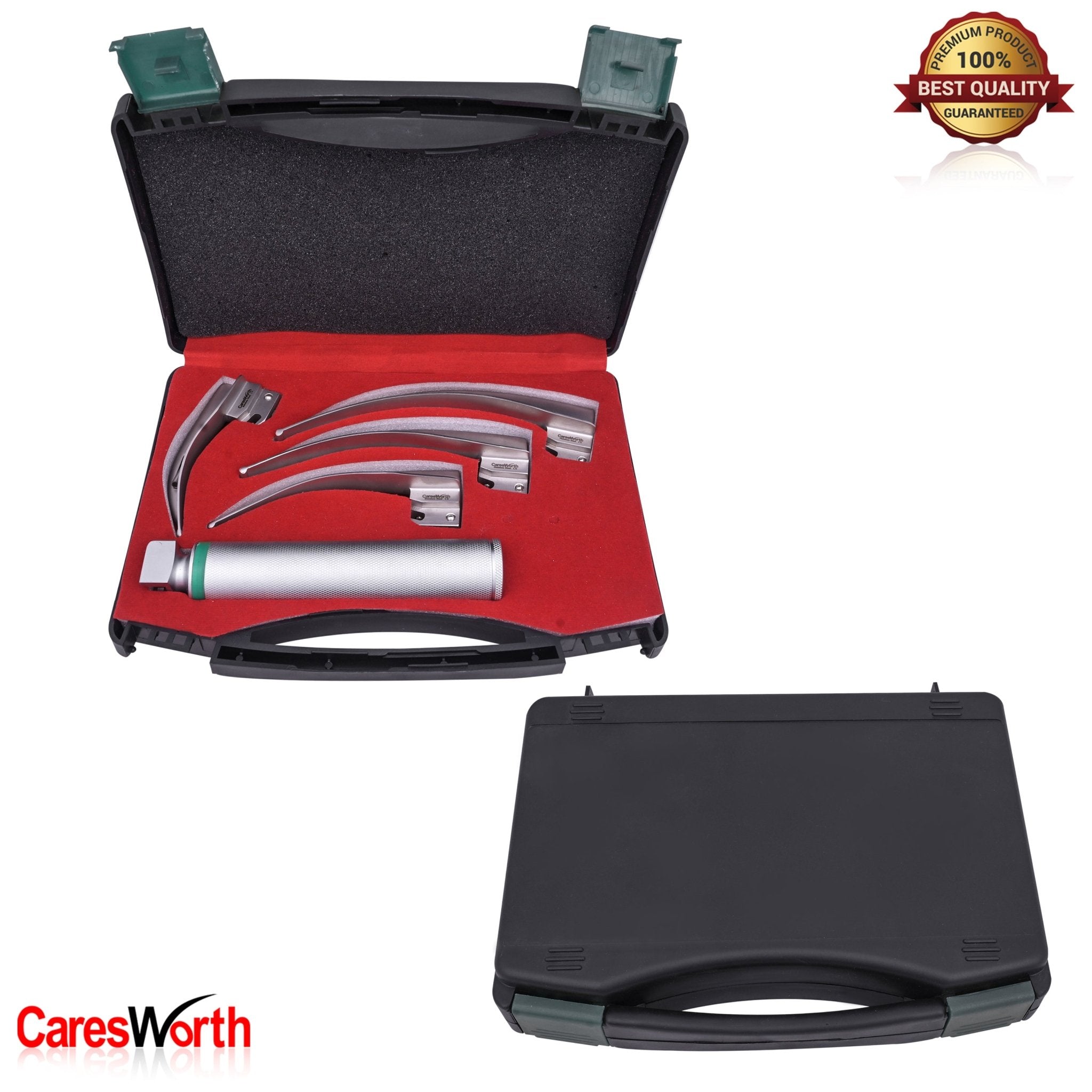 FIBER OPTIC MACINTOSH LARYNGOSCOPE SET