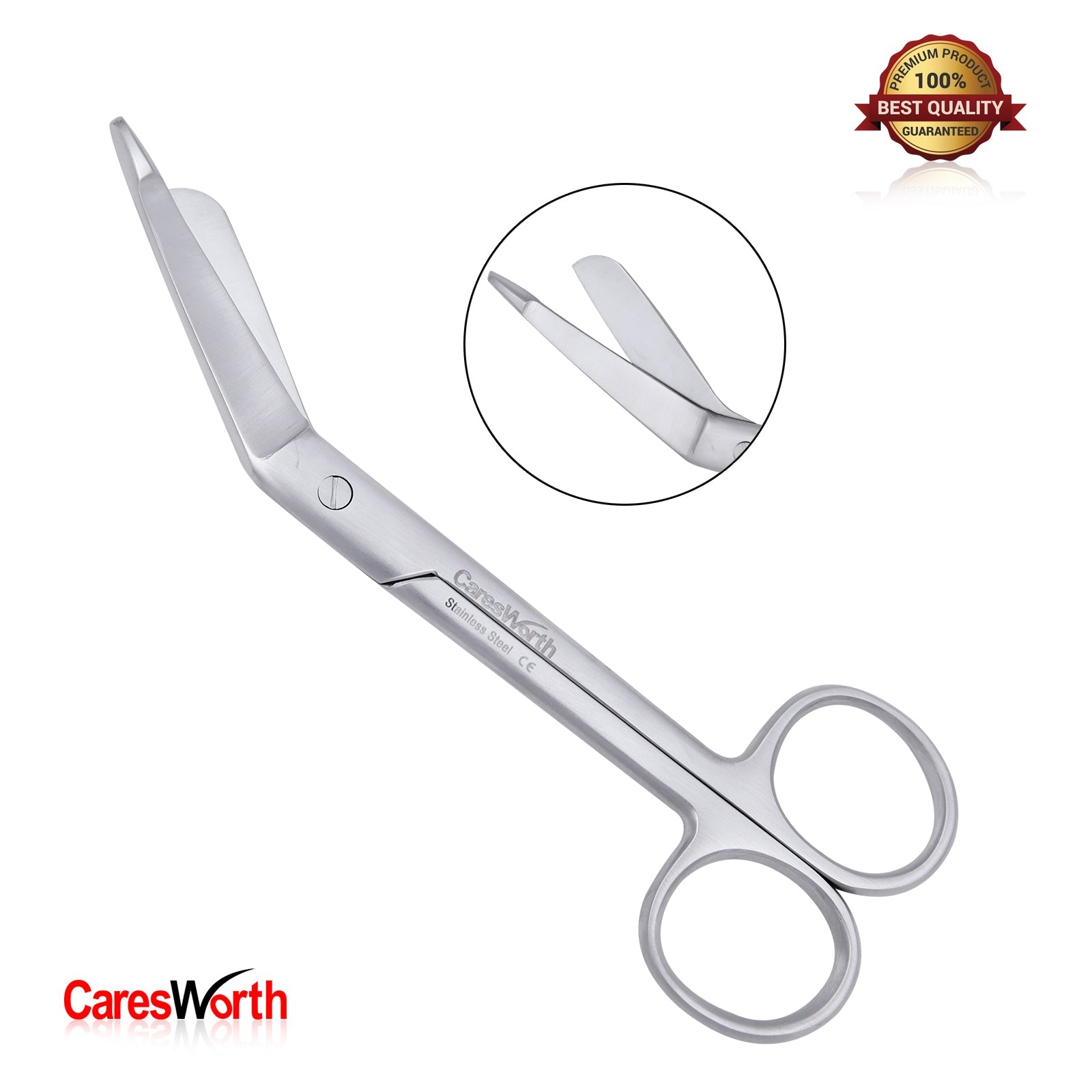 Lister Bandage Scissors Surgical Stainless Steel 6