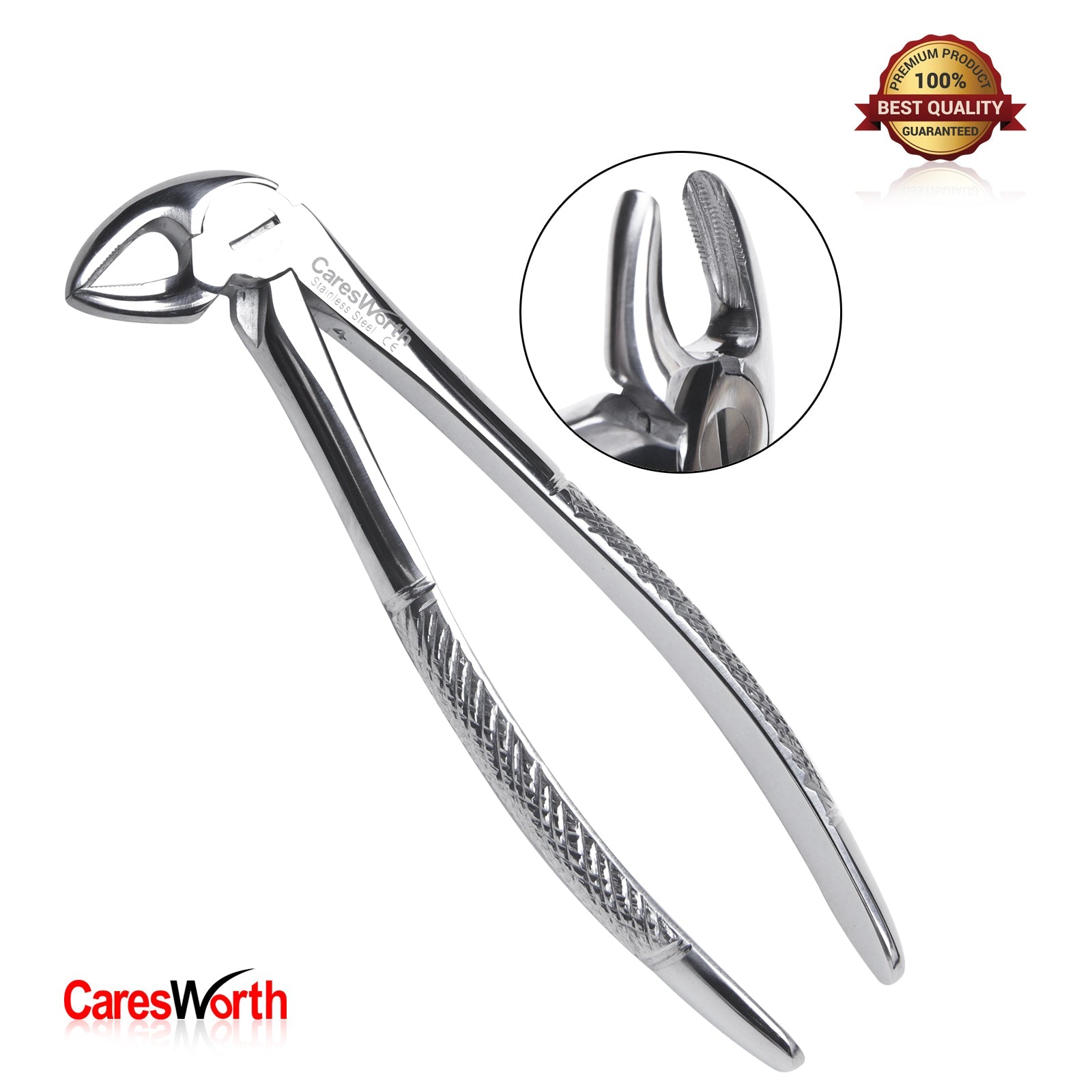 Professional Dental Tooth Extracting Forceps fig. # 13 for Lower Premolars Used for: Lower Premolars