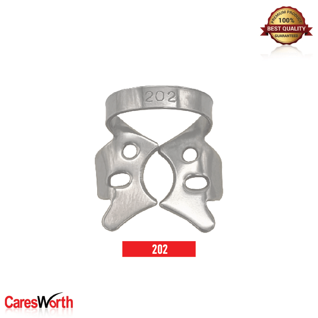 Rubber Dam Clamp 202 Used For Large Lower Molars