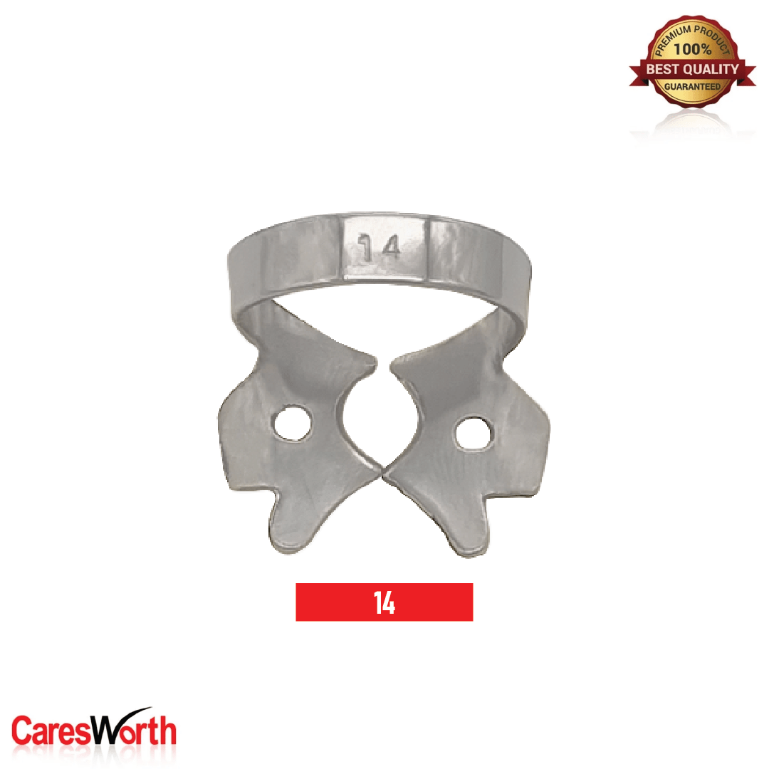 Rubber Dam Clamp 6 Used For Anterior Teeth (Central and Lateral Incisors)